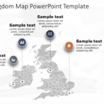 United Kingdom Map 5 PowerPoint Template & Google Slides Theme