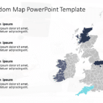 United Kingdom Map 6 PowerPoint Template & Google Slides Theme