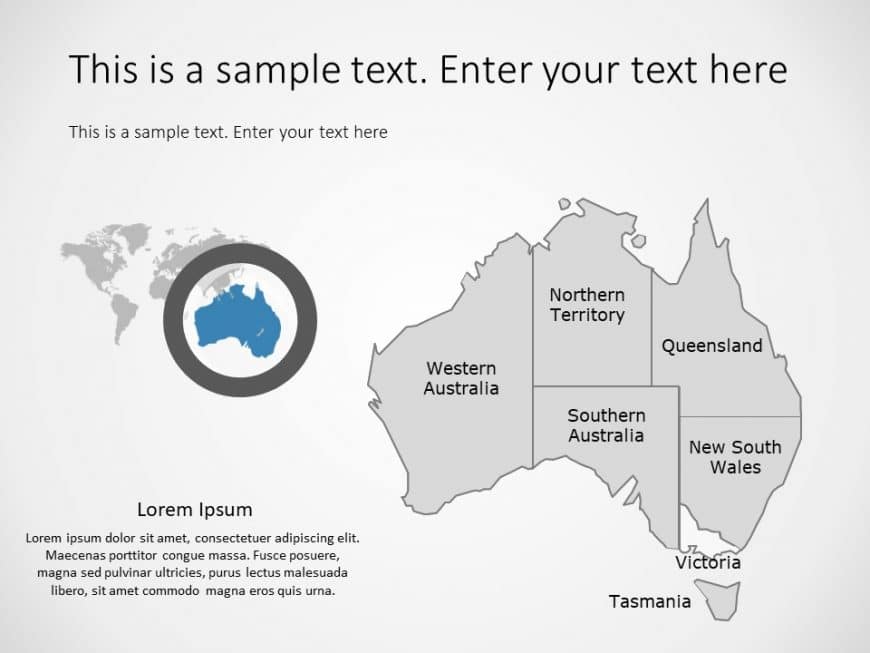 106+ Editable Australia Maps Templates for PowerPoint | SlideUpLift