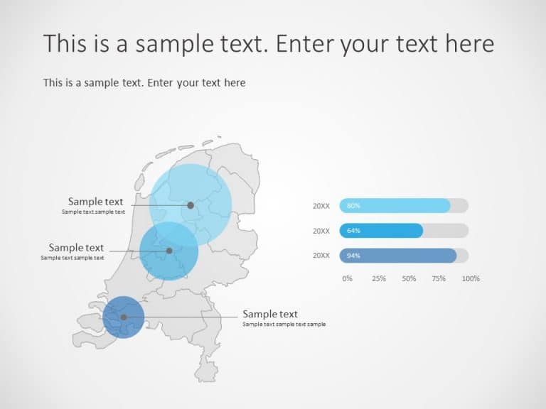 Netherlands Map PowerPoint Template & Google Slides Theme