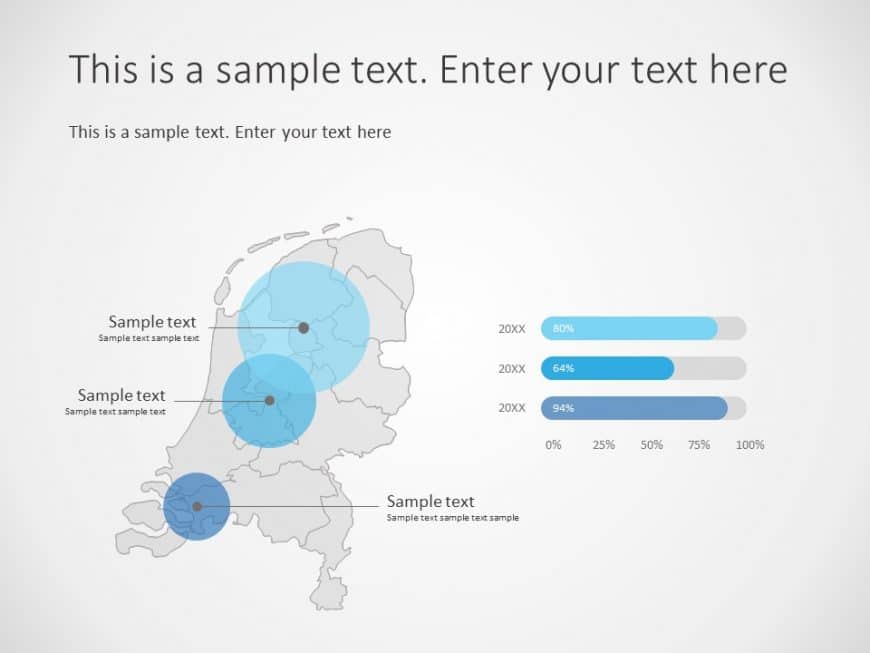 Netherlands Map PowerPoint Template