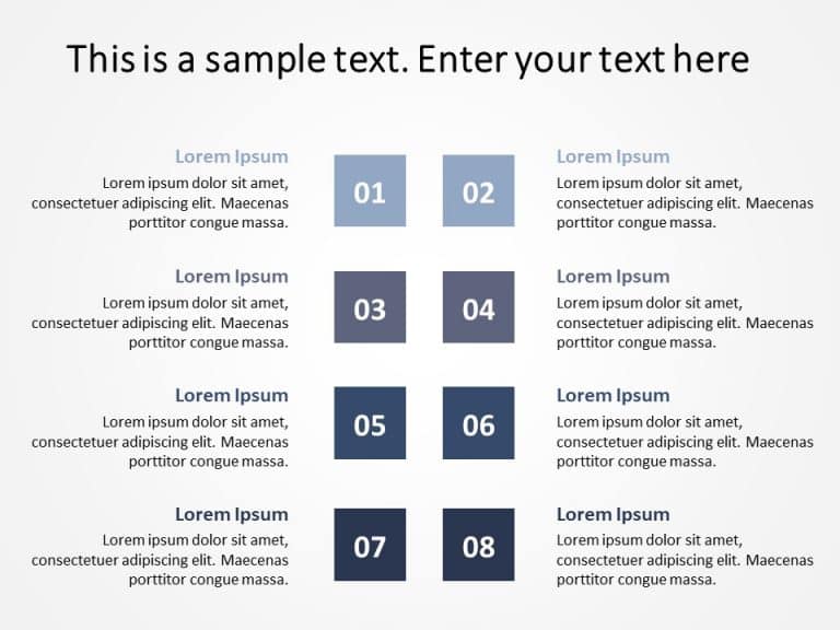 PowerPoint List 11 PowerPoint Template