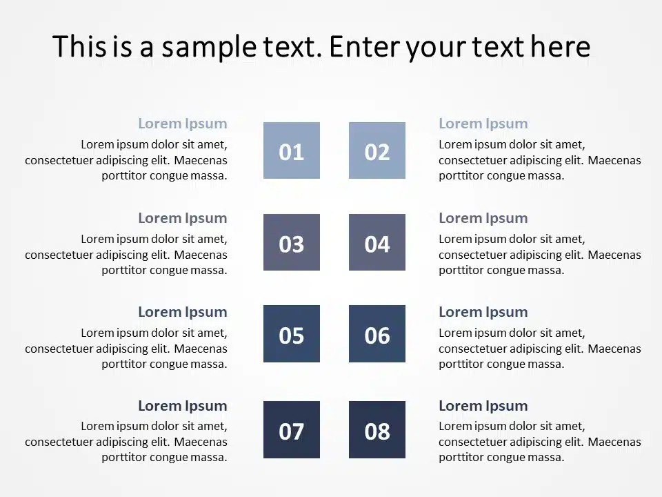 PowerPoint List 11 PowerPoint Template & Google Slides Theme