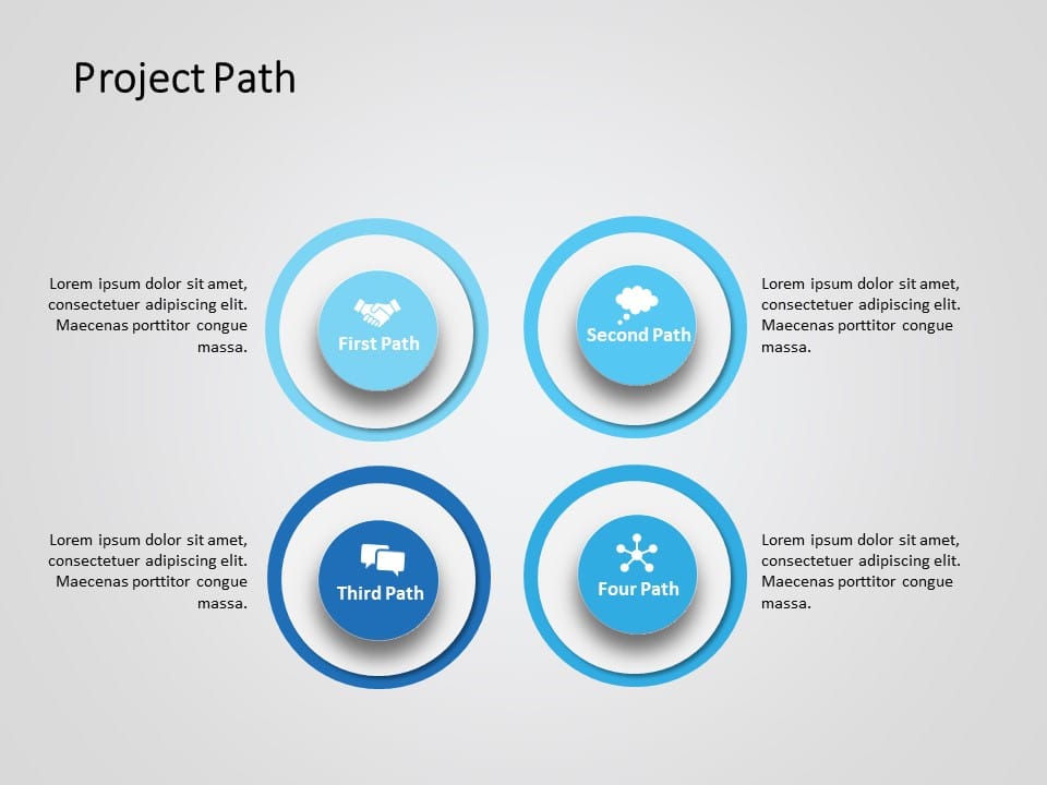 Project Path 3 PowerPoint Template & Google Slides Theme