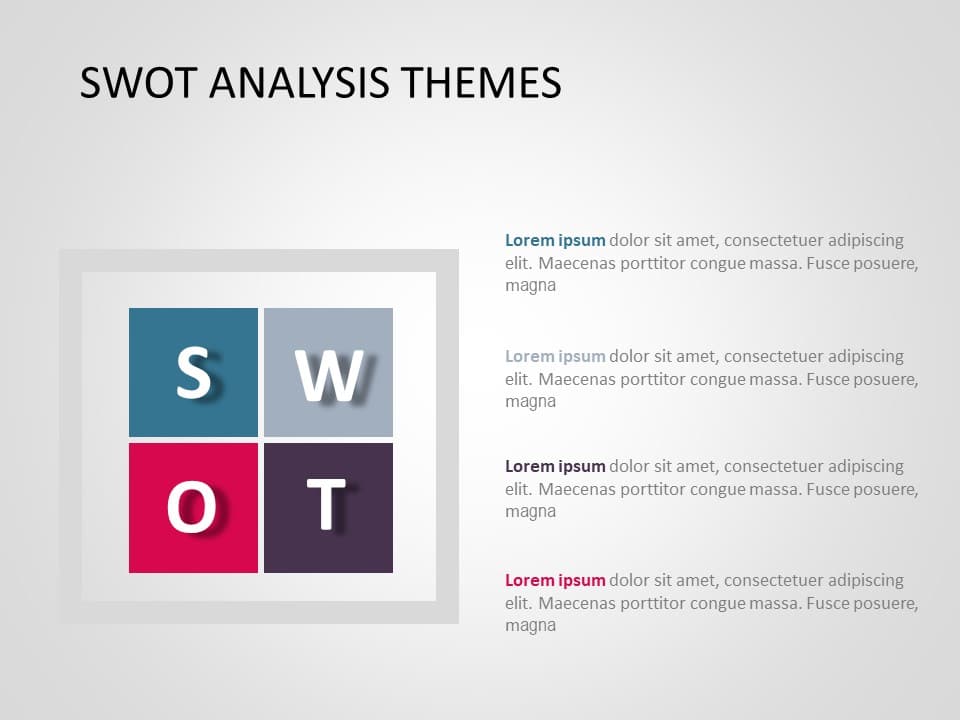 Free SWOT Analysis 15 PowerPoint Template