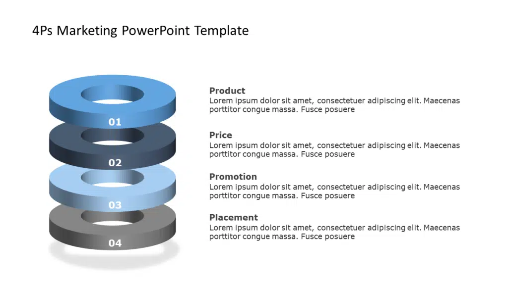 4Ps Marketing PowerPoint Template