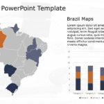 Brazil Map 2 PowerPoint Template & Google Slides Theme