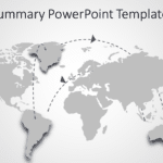 Globe Summary 2 PowerPoint Template & Google Slides Theme