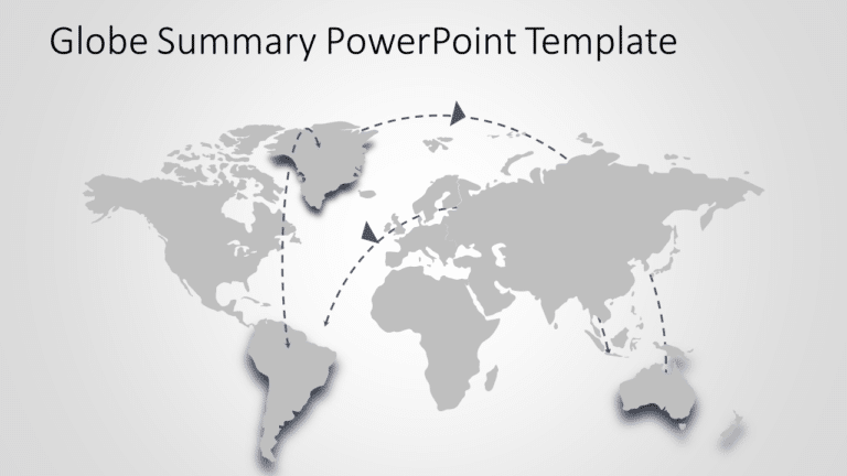 Globe Summary 2 PowerPoint Template & Google Slides Theme