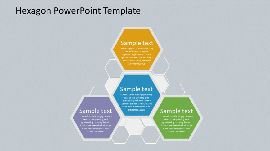 Hexagon 19 PowerPoint Template