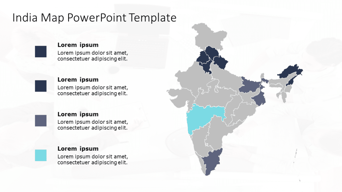 1060+ Free Editable India Maps Templates for PowerPoint | SlideUpLift