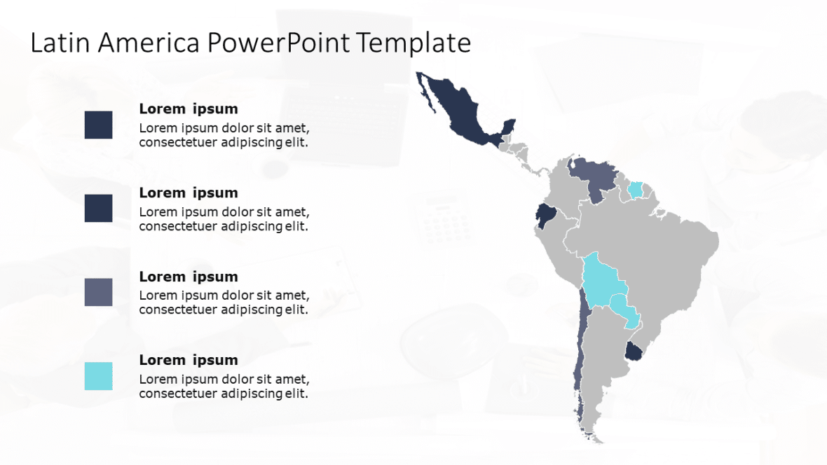 1009+ Free Editable Latin America Maps Templates for PowerPoint ...