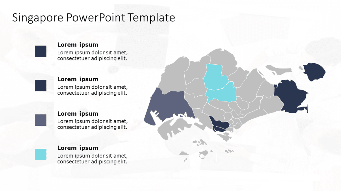 Editable Singapore Maps Templates for PowerPoint | SlideUpLift