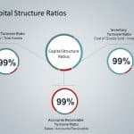 Capital structure ratios powerpoint template