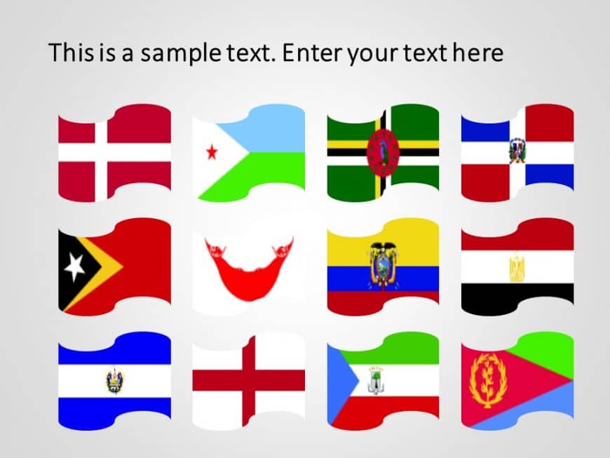 Editable Country Flags Templates For PowerPoint SlideUpLift
