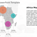 Africa Map 10 PowerPoint Template & Google Slides Theme