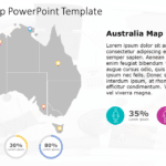 Australia Map 10 PowerPoint Template & Google Slides Theme