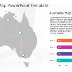 Australia Map 11 PowerPoint Template & Google Slides Theme