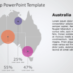 Australia Map 12 PowerPoint Template & Google Slides Theme