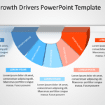 Business Growth Drivers 6 PowerPoint Template & Google Slides Theme