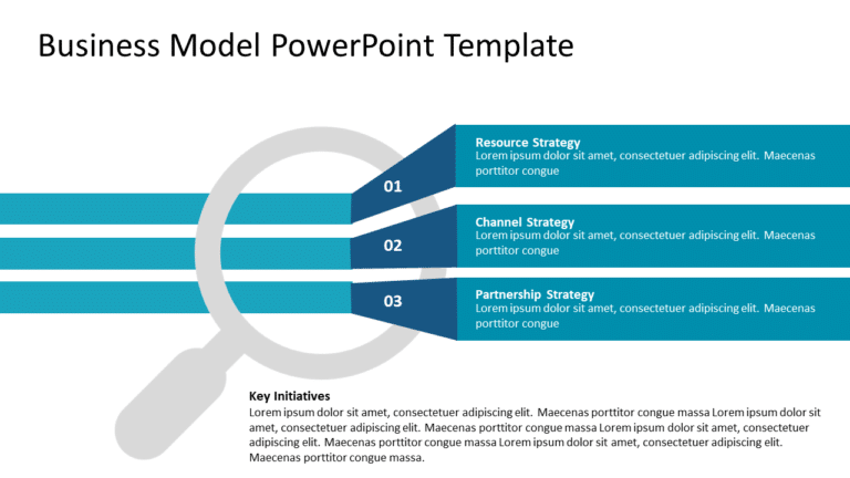 Business Model 4 PowerPoint Template & Google Slides Theme