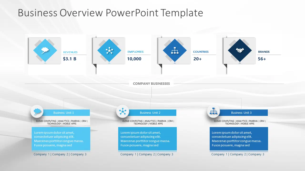 Business Overview PowerPoint Template 3 & Google Slides Theme