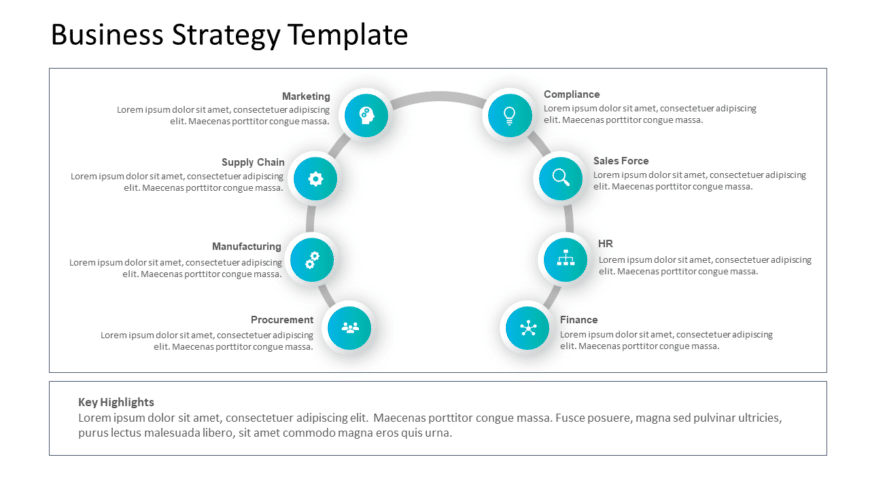 Business Strategy 8 PowerPoint Template
