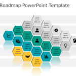 Business roadmap 9 PowerPoint Template & Google Slides Theme