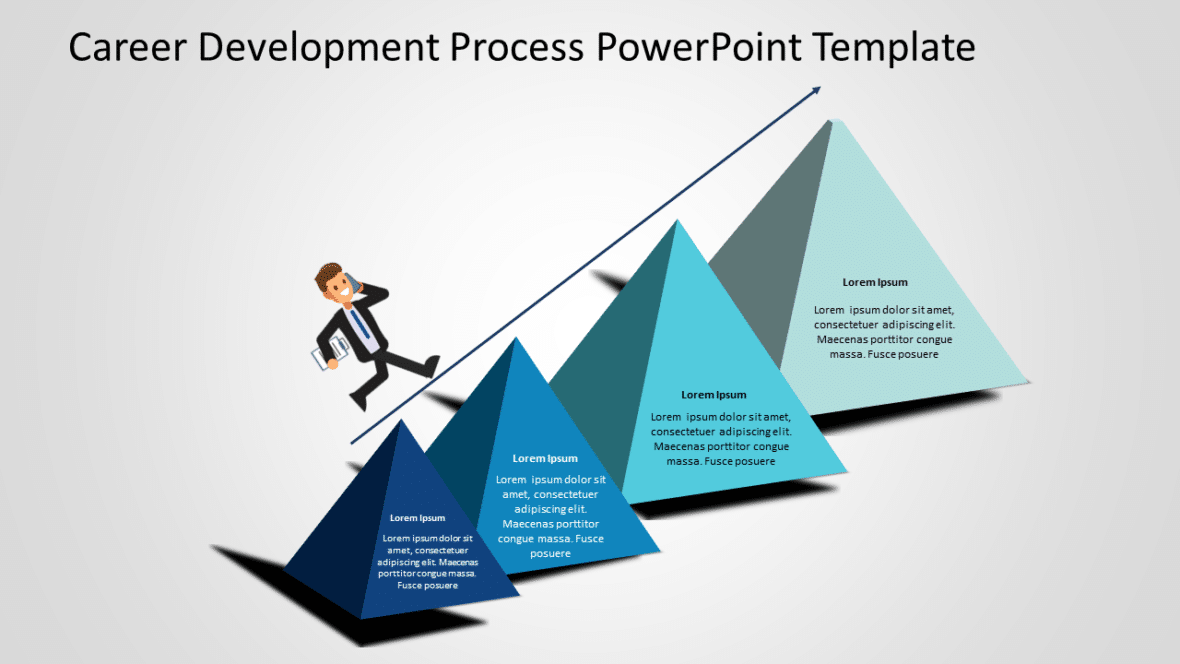 Career Roadmap PowerPoint Templates | Online Editable Template