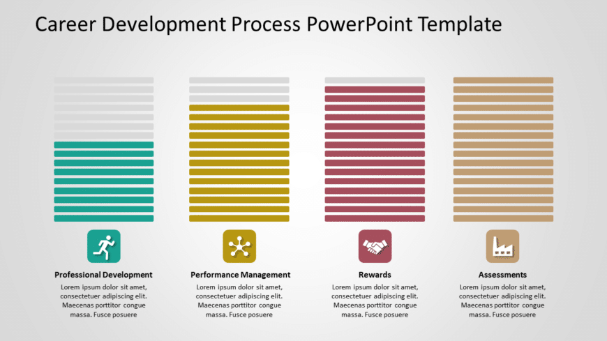 Career Development Process 2 PowerPoint Template