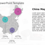 China map 10 PowerPoint Template & Google Slides Theme