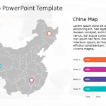 China map 9 PowerPoint Template & Google Slides Theme