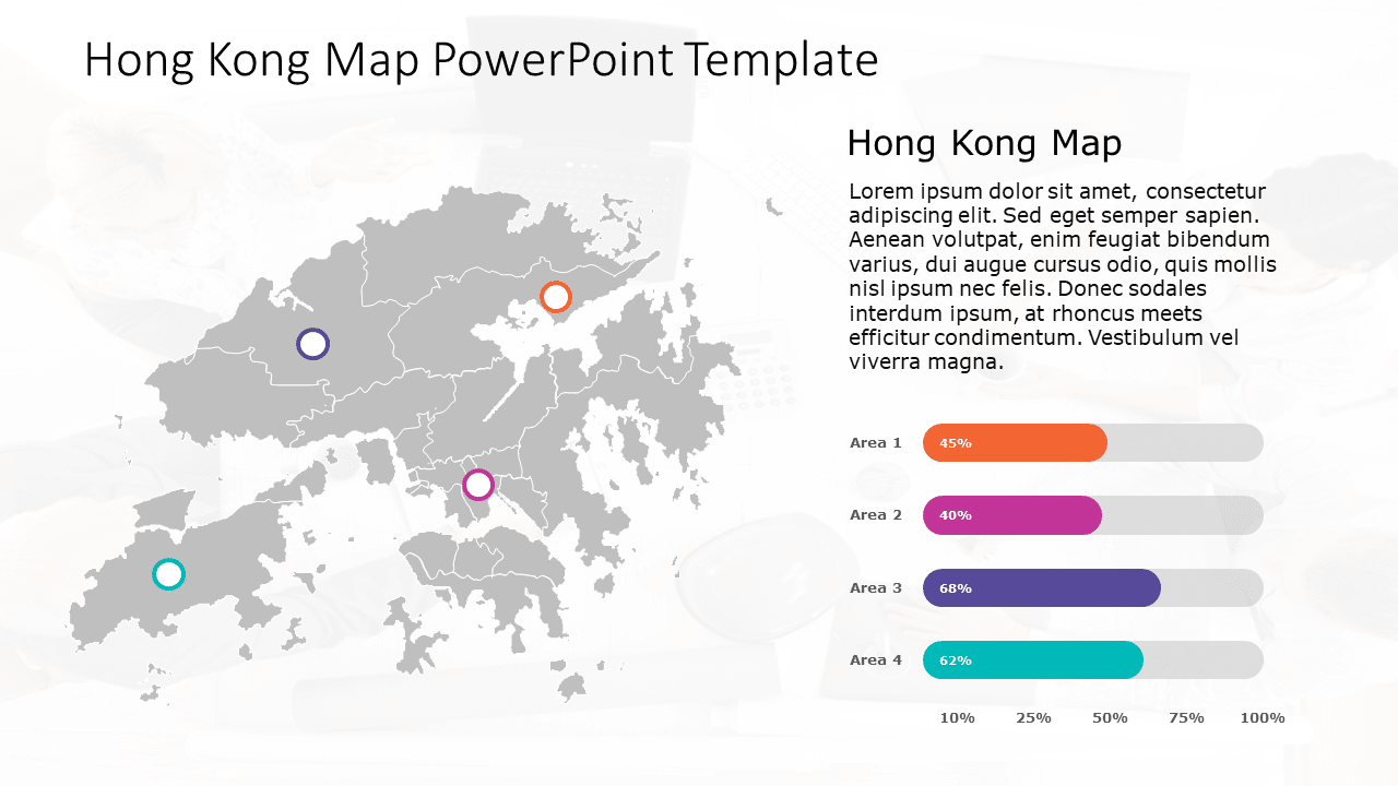 Hong Kong Map 9 PowerPoint Template & Google Slides Theme