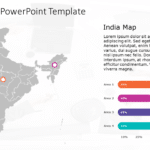 India Map 9 PowerPoint Template & Google Slides Theme