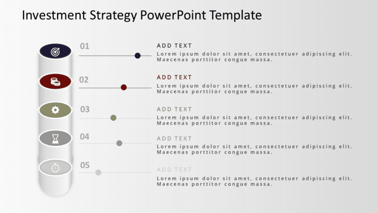 Investment Strategy 5 PowerPoint Template & Google Slides Theme