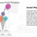 Israel Map 10 PowerPoint Template & Google Slides Theme