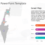 Israel Map 9 PowerPoint Template & Google Slides Theme