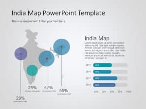 Top India Map PowerPoint Templates | India Map PPT Slides and Designs ...