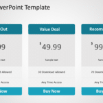 Pricing 4 PowerPoint Template & Google Slides Theme