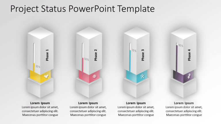 Project Status 2 PowerPoint Template & Google Slides Theme