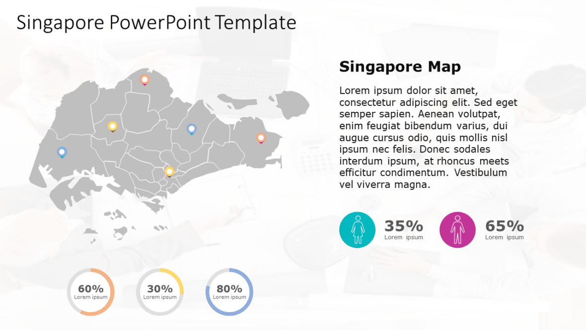 Editable Singapore Maps Templates for PowerPoint | SlideUpLift