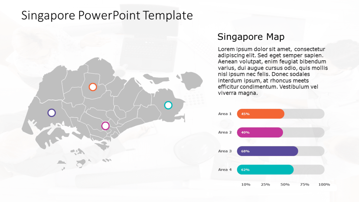 Editable Singapore Maps Templates for PowerPoint | SlideUpLift