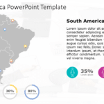 South America 8 PowerPoint Template & Google Slides Theme