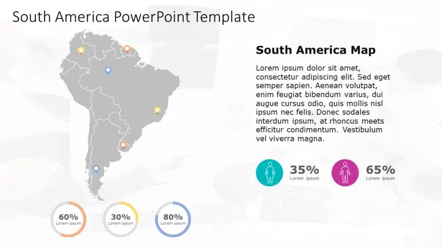 South America 8 PowerPoint Template