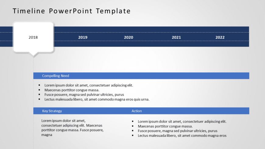 Timeline 48 PowerPoint Template