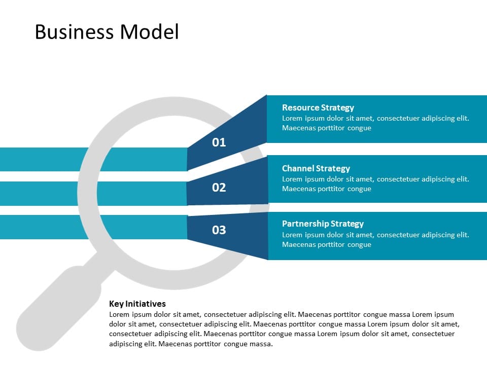 Business Model 4 PowerPoint Template & Google Slides Theme