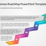 Business roadmap PowerPoint Template 11