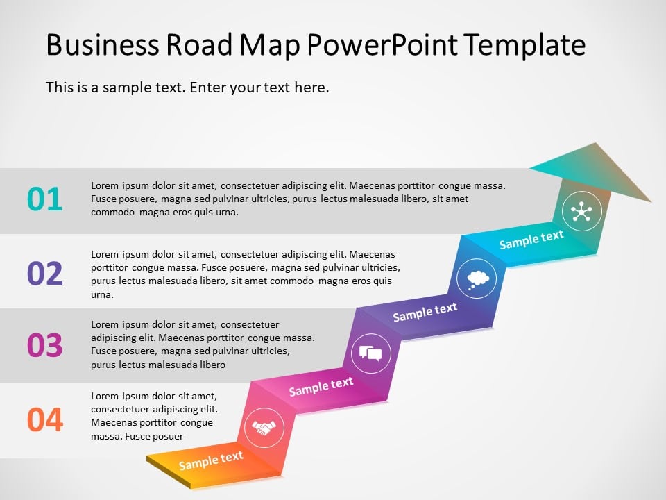 Business roadmap 11 PowerPoint Template & Google Slides Theme