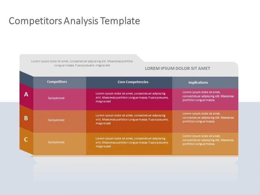 Competitor Analysis 15 PowerPoint Template