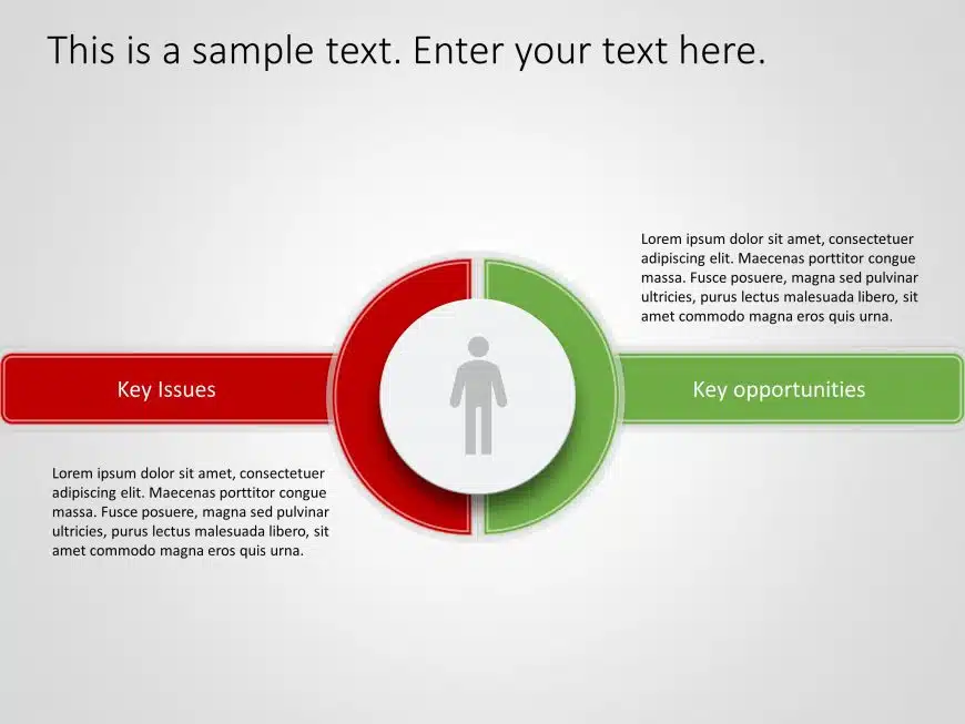 Key Issues and Opportunities PowerPoint Template